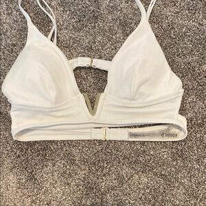 Victoria's Secret White Bikini Top